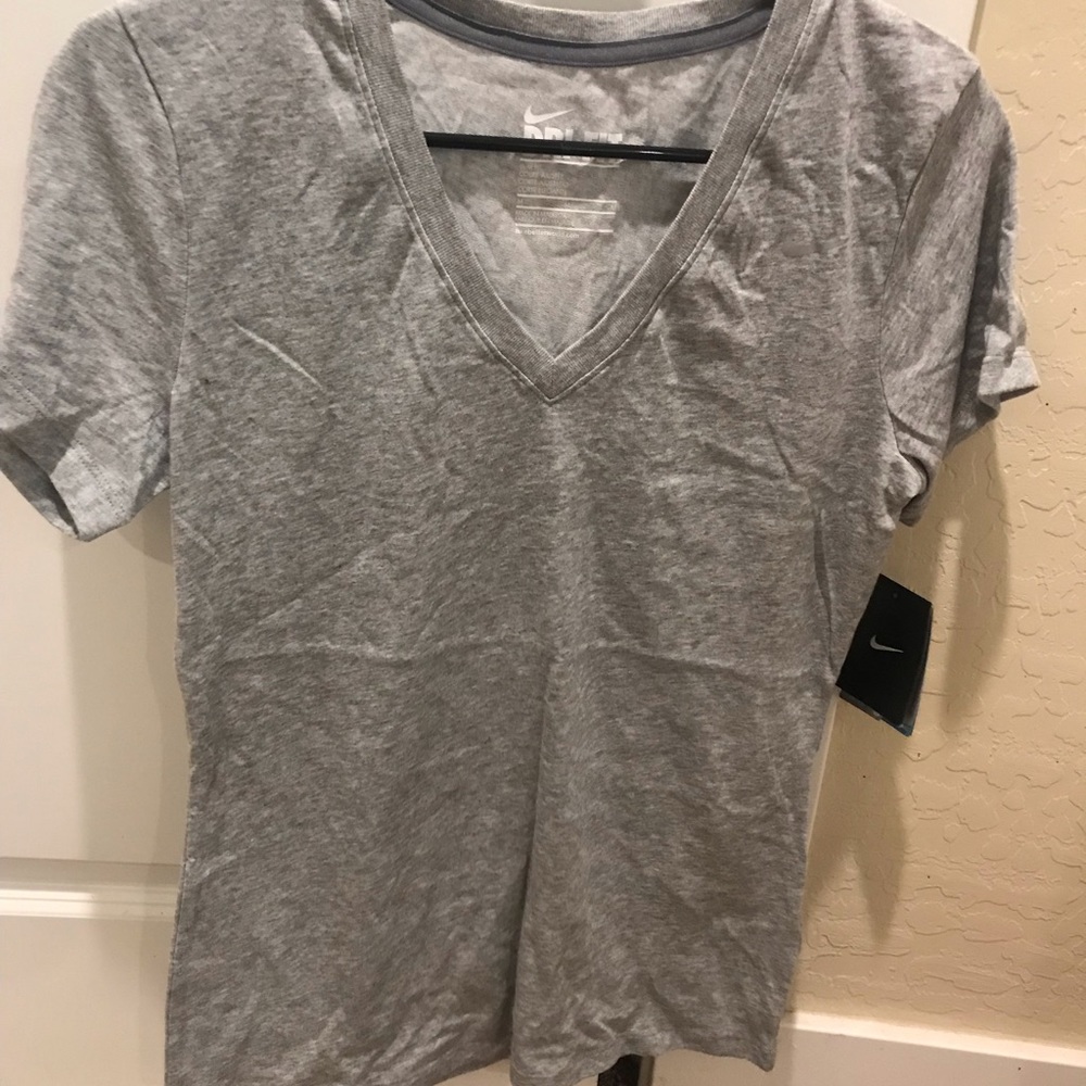 Nike dri fit short sleeve shirt.